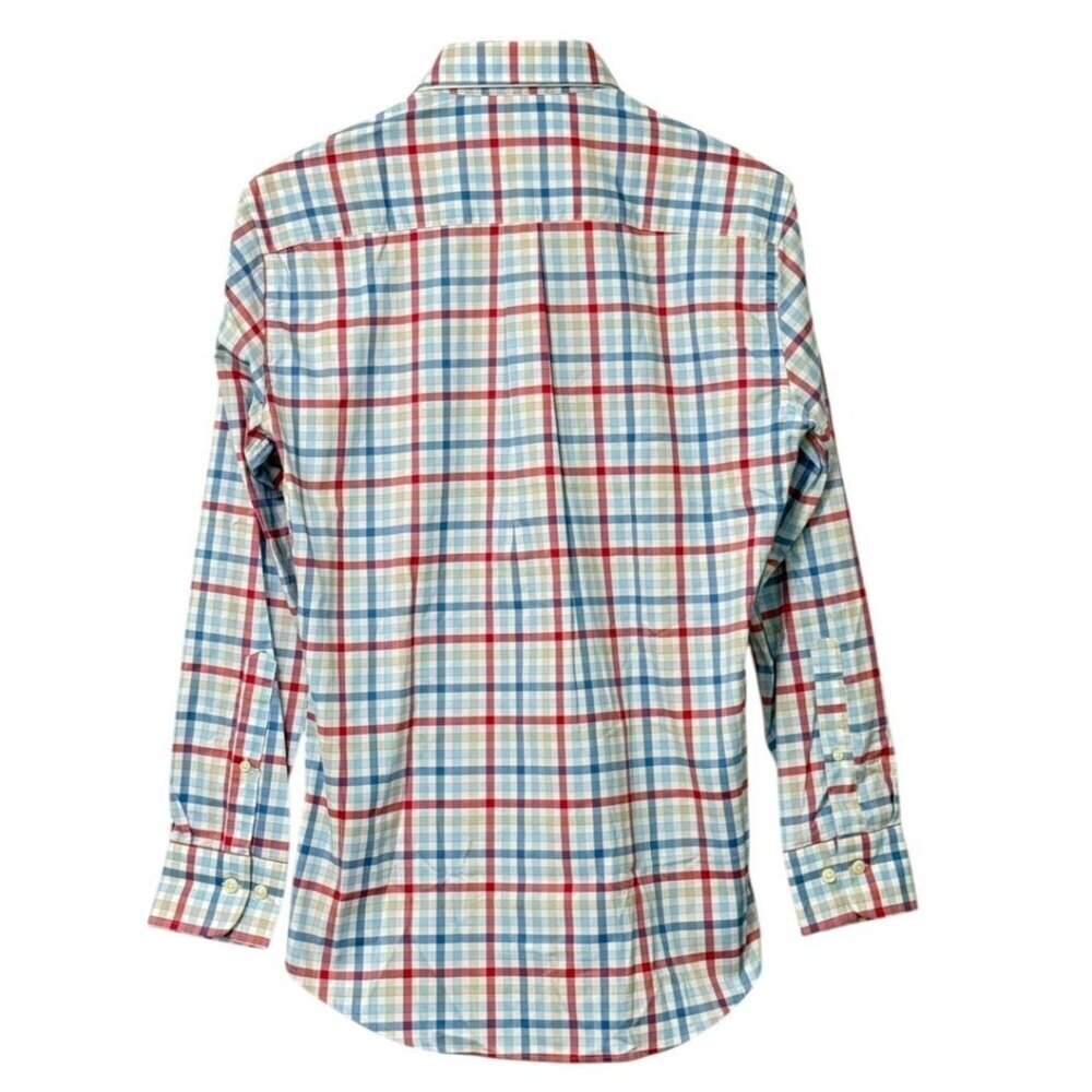 Peter Millar NWT Crown Lite Walker Sport Shirt Cotton Stretch Plaid Check Size S - Picture 3 of 9